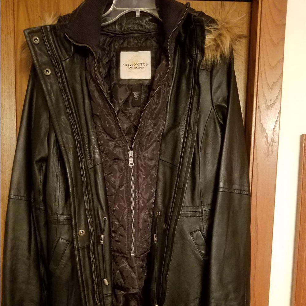 Covington knee length coat